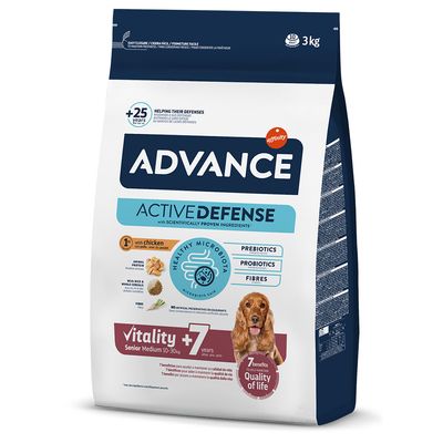 Advance Cao Medio Senior Frango 3Kg
