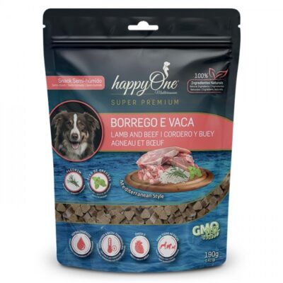 Snacks Happy One Borrego e Vaca 190gr
