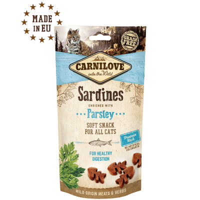 Carnilove Cat Crunchy Sardinha 50g