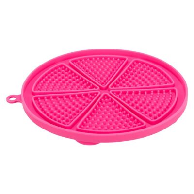 Tapete LickNSnack c/ ventosas 18cm (Rosa)