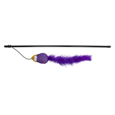 Bastao c/ Passaro p/ Gatos 50cm