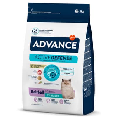 Advance Gato Esterilizado Hairball 3Kg
