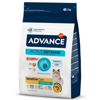 Advance Gato Esterilizado Salmao 3Kg