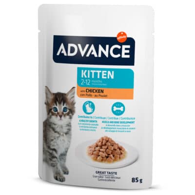 Advance Cat Wet Kitten Chicken 85gr