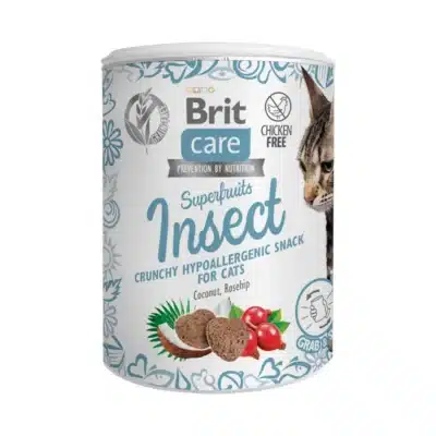 Brit Care Cat Snack SuperFruits Insect 100gr