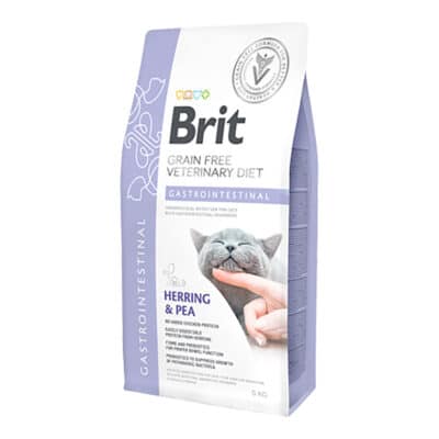 Brit Vet Diet Cat Gastrointestinal Grain-Free Herring & Pea 400g