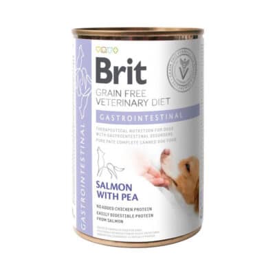 Brit Veterinary Diet Dog Gastrointestinal Grain-Free Salmon with Pea 400 g