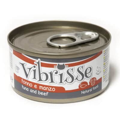 Vibrisse Gato Atum/Carne Vaca 70gr