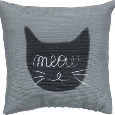 Almofada Meow em Poliester c/ Catnip 10cm