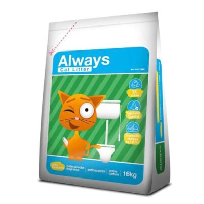Always Cat Litter 3x Action 16kg