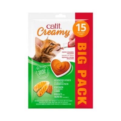 Catit Creamy Frango & Cordeiro 15x10g