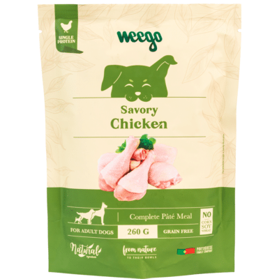Weego Wet Dog Food Savory Chicken 260gr