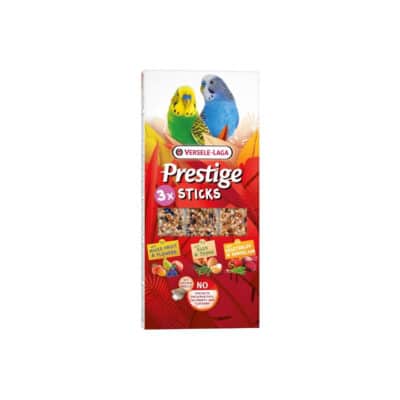 Versele Laga Prestige Periquitos Stikcs 3 Sabores 3 Unidades