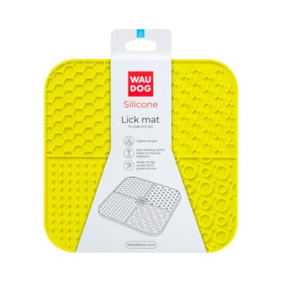 Waudog Tapete p/ Lamber 190x190x10mm Amarelo
