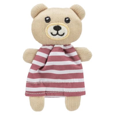 Urso em Poliester C/ Catnip 12cm