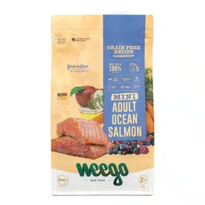 Weego Grain Free Dog Food Adult Ocean Salmon Mini 2kg