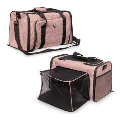 Mochila Transp. de Animais Rosa | FOFOS