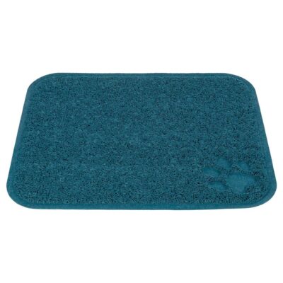 Tapete em PVC p/WC Azul