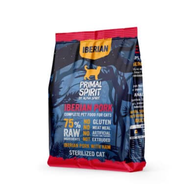"Iberian" Pork and Ham Cat Food 1kg