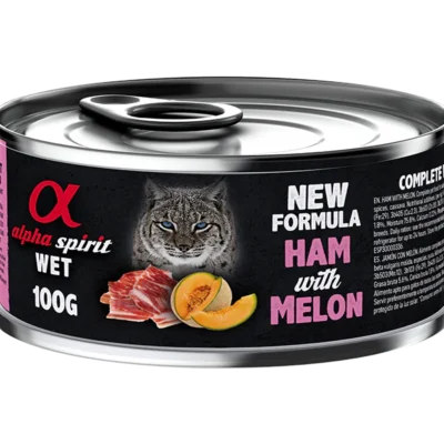 Alpha Spirit Gato Wet Food Ham/Melon 100gr