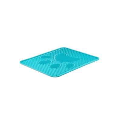 Tapete p/ WC Cathy 51x42cm (Turquesa)