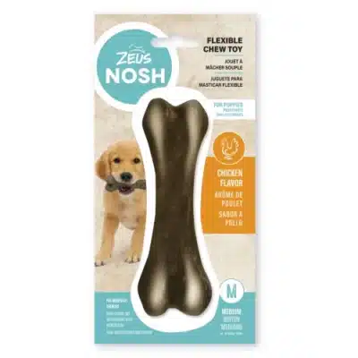 Zeus Nosh Flexible Puppy Osso Frango