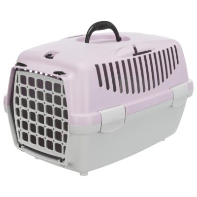 Transportadora Capri 1 XS 32x31x48cm Cinza Claro Lilas Claro