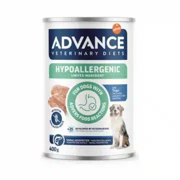 Advance Vet Dog Wet Hypoallergenic Truta 400g