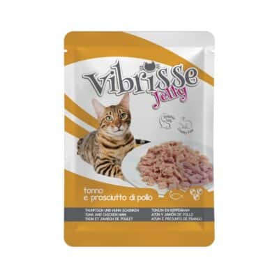 Vibrisse Saqueta Jelly Atum e Presunto 70gr