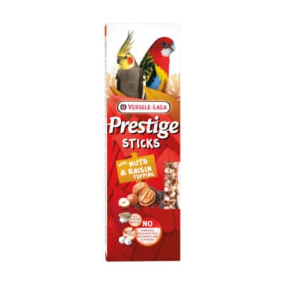 Versele-Laga Prestige Sticks Periquitos Nozes e Passas 2uni 60gr