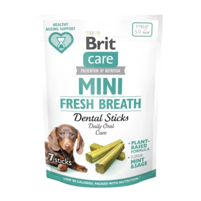 Brit Care Dog Mini Treats Fresh Breath 120 g