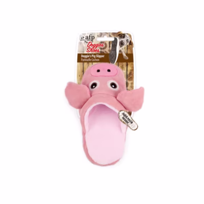 Brinquedo Cão Chinelo Pig 22cm