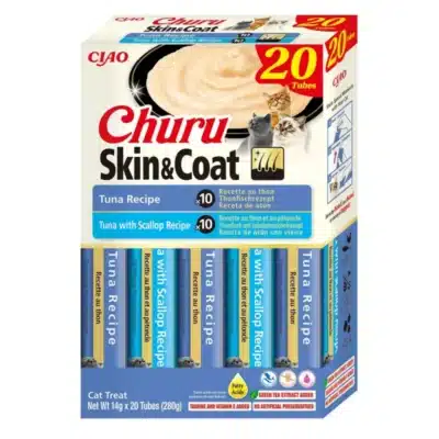 Churu Cat Box Skin & Coat Atum 20x14gr
